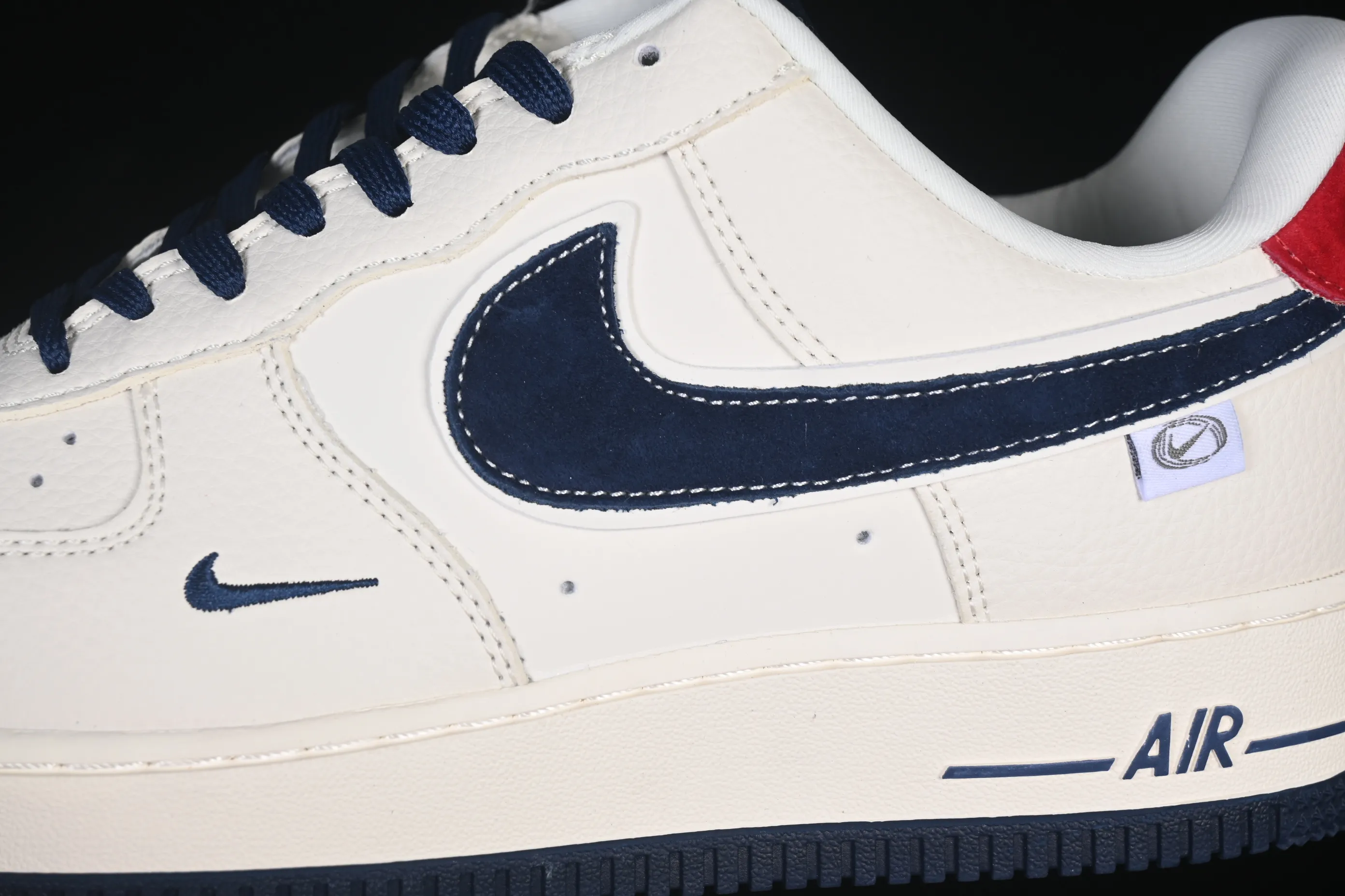 All Categories Nk Air Force 1 Air Force Series Nk Air Force 1 Low Air Force Low Nike Air Force 1'07 Low Blue Red Beige Blue Red Pig Eight Leather Air Force One Low Casual Shoes DD1982-326